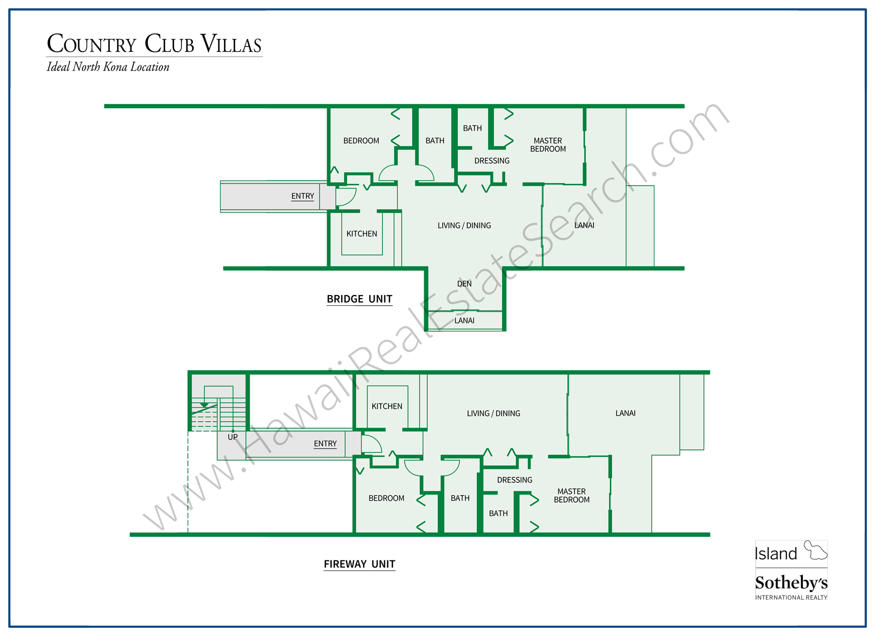 Floor Plans Country Club Villas